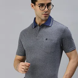 ONN Men Blue & dark slate Polo Collar T-shirt-image-73