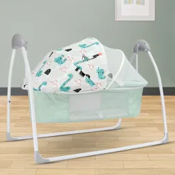 Lullabies Plus - The Auto Swing Baby Cradle for 0 to 2 Years Newborn-picture-16