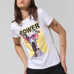 ONLY Graphic Printed Round Neck Pure Cotton T-shirt-image-66