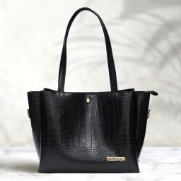 Women Black Shoulder Bag-image-85