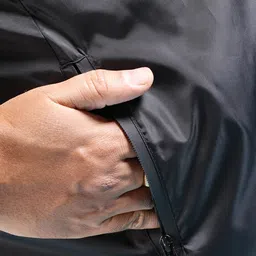 hardsoda by the indian garage co HARDSODA Plus Size Mock Collar Lightweight Padded Jacket image 4