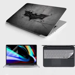 SDM 3in1 Combo 15.6 Inch 3m Laptop Skin, Screen Guard, Key Protector Combo Set008 Combo Set-10