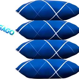 Luxury Polyester Fibre Abstract Sleeping Pillow Pack of 4-image-84