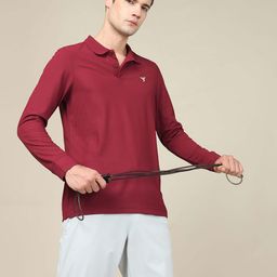 Technosport Polo Collar Slim Fit Rapid-Dry Active Sports T-Shirt-image-57