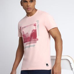 Lee Graphic Printed Cotton Slim Fit T-shirt-image-53