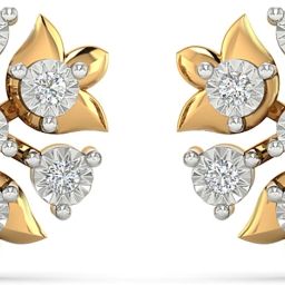 amarta Casual Earrings Yellow Gold 18kt Diamond Stud Earring-image-36