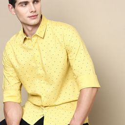 INVICTUS Slim Fit Printed Cotton Casual Shirt-image-42