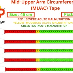 Mid-Upper Arm Circumference (MUAC) 45Cm (5pcs) For Children,Adult,Pregnant women Measurement Tape-image-4