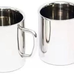 Stainless Steel Sober Double Wall Coffee Cup Set of 2 Pieces Stainless Steel Coffee Mug-16