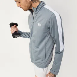 max Mock Collar Zipper Front-Open Sweatshirt image 5