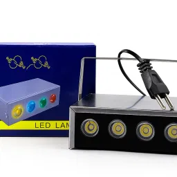 Mini RGB LED Light – Button Control for Festivals, Birthday & Temple Disco Ball Set-11