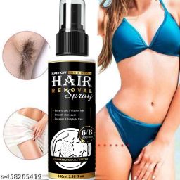 Body Hair Removal Spray Cream - For Chest, Back, Legs & Under Arms Spray 01 Spray-image-29