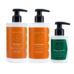 ARATA Unisex Natural Hair Care set 700 ml-19