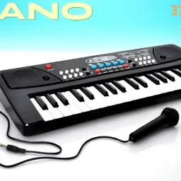 37-Key Musical Piano Keyboard with Microphone 430A1 Song Record Feaure_P639-image-29