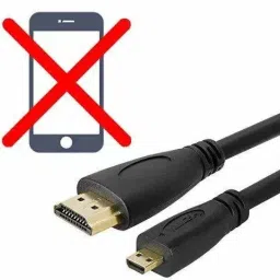TERABYTE HDMI Cable 1 m Micro HDMI to HDMI Cable 1080p 4K Resolution High Speed (Cannot use with Mobile) image 4
