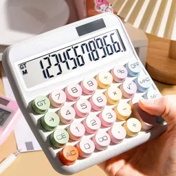 Solar Powered Battery Powered Calculator Solar Powered Battery Powered Calculator Basic Calculator-20