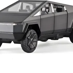1:36 Tesla Cyber Truck Model Car Exclusive Alloy Metal Pull Back Die-cast Car-image-11