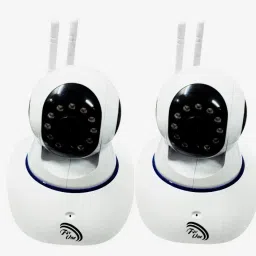 favone High Range Double antenna 360 Degree Smart Wireless HD IP Wifi CCTV Indoor Security Camera Stream Live Video in Mobile/laptop/desktop(Pack of 2 camera) Security Camera-13