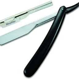 Barber Razor Shaving Knife Folding Straight Razor, Men & Women-picture-17