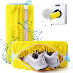 15 L Yellow Laundry Bag-16