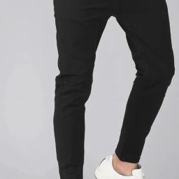 Men Regular Mid Rise Black Jeans-image-12