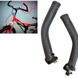 Bicycle End Bar MTB Protective Handle End Claw Bar (Black) Bicycle Handle Grip-29