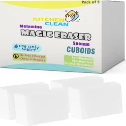 Magic Eraser Cuboid Wall Stain Lime Scale Hard Water Stain Remover Scrub Sponge-25
