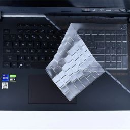 Saco Silicone Skin Keyboard Cover for ASUS ROG Strix G17 G713RM-KH168WS-Series 17.3 Inch Laptop-2022 Keyboard Skin-27