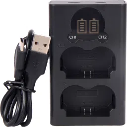 Amabu NP-W235 Dual type C charger with LCd display for w235 batteryCamera Battery Charger-image-19