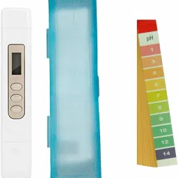 Imported Waterproof TDS Meter & Ph Testing Strips Combo, Digital LCD Tds Meter Waterfilter Tester for Measuring Tds/Temp/Ppm with Carry Case with Ph Testing Strips Digital TDS Meter-image-3