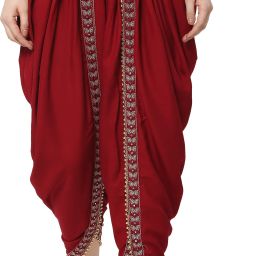 R K Fashion Designer dhoti Solid Women Dhoti-image-24