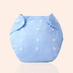 charming stars Adjustable Size Reusable Baby Pocket Cloth Diapers With Charcoal Color Inserts Combo Pack (3 multicolour Diaper + 3 Insert) image 4