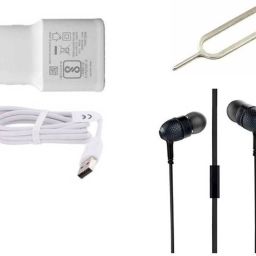 Wall Charger Accessory Combo for Redmi Note 5 Pro/4, Galaxy J6/J7, Vivo V7+/V9, Oppo F7/A83, Honor 9 Lite-image-46