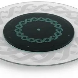 21" Rotating Tray for Kitchen and Dining Table Cardiff Powder Coated Trivet-13