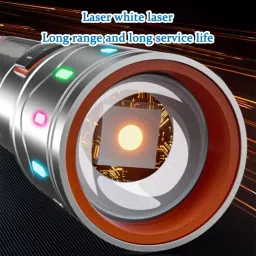 akr Powerful Rechargeable Zoomable metal LED Torch 5 Modes Flashlight Super Bright 6 hrs Torch Emergency Light image 5