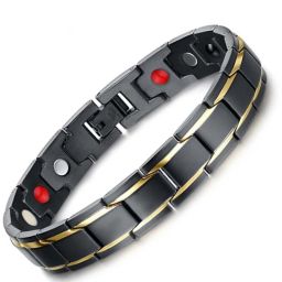 Metal Gold-plated, Titanium Bracelet-image-18