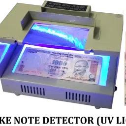 DRMS STORE Manual Fake Note Detection Machine/Fake Bill and Banks Check Checking Machine (Super Mini Jumbo) Handheld Counterfeit Currency Detector image 2