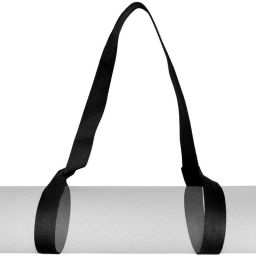 Yoga Mat Strap Black Color 1.2inch Nylon Strap Pack of 4 Nylon Yoga Strap-image-19
