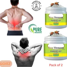 Bee Venom Cream For Light To Moderate Body Pain Relief (pack Of 2) Cream-0