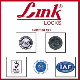 link lock LINK 65mm New Round | 3 Keys | Hardened Shakle | -Tech 3 Keys | Padlock image 2