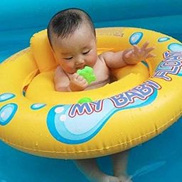 Toy Imagine My Baby Float Inflatable Baby Swim Ring with Smaller Inner Ring. image 1