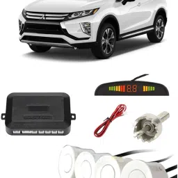 PKNA0425 White Car Reverse Parking Sensor with LED Display 4 Sensor PKNA0425 Parking Sensor-image-2