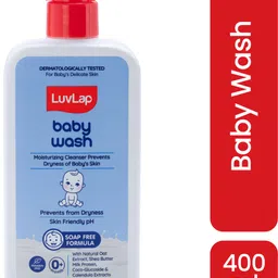 luvlap Baby Wash With Milk Protein, Oatmeal, Shea Butter and Vitamin E, Soap free-picture-17