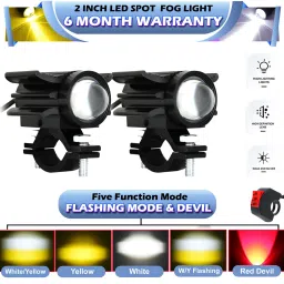 2 inch 5 Mode 6500K 2000LM LED Driving Fog Lights Fog Lamp Motorbike, Car LED (12 V, 20 W)-21