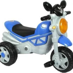 kids Tricycle for kids Cycle for Kids Cycle for Baby with Storage Basket BULLET RIDER BIKE TRICYCLE FOR KIDS RECOMMENDED FOR 2 TO 5 YEAR RIDE ON MUSIC WITH LIGHT SIDE MIRROR COLOR BLUE Tricycle-12