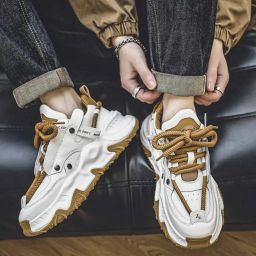 Chunky & Fashionable Sneaker | Running Shoes with Rubber Outsole Sneakers For Men-image-87
