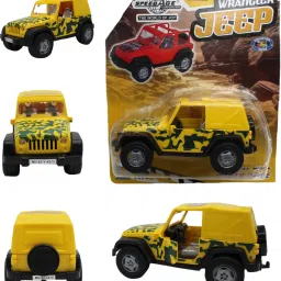 Small size pull back plastic police jeep with openable doors toy for kids-13