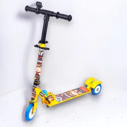 scooter for kids agegrp 2-6 year max 50kgs with adjustable handle & smooth brake Adult Scooter-image-30