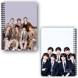 BTS Kpop Notebook A5 Diary Unruled 150 Pages-image-84