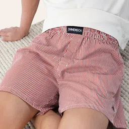 DaMENSCH Men Striped Ultra-Light Cotton Regular Fit Boxer Shorts-picture-27